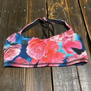 LULULEMON FREE TO BE BRA SIZE 8 RARE UNIQUE